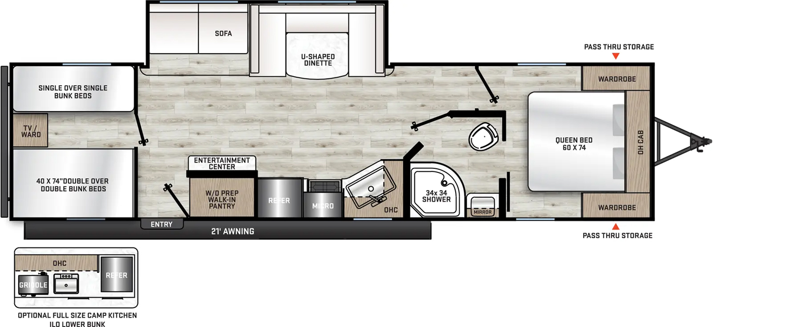 281QBUNK Floorplan Image